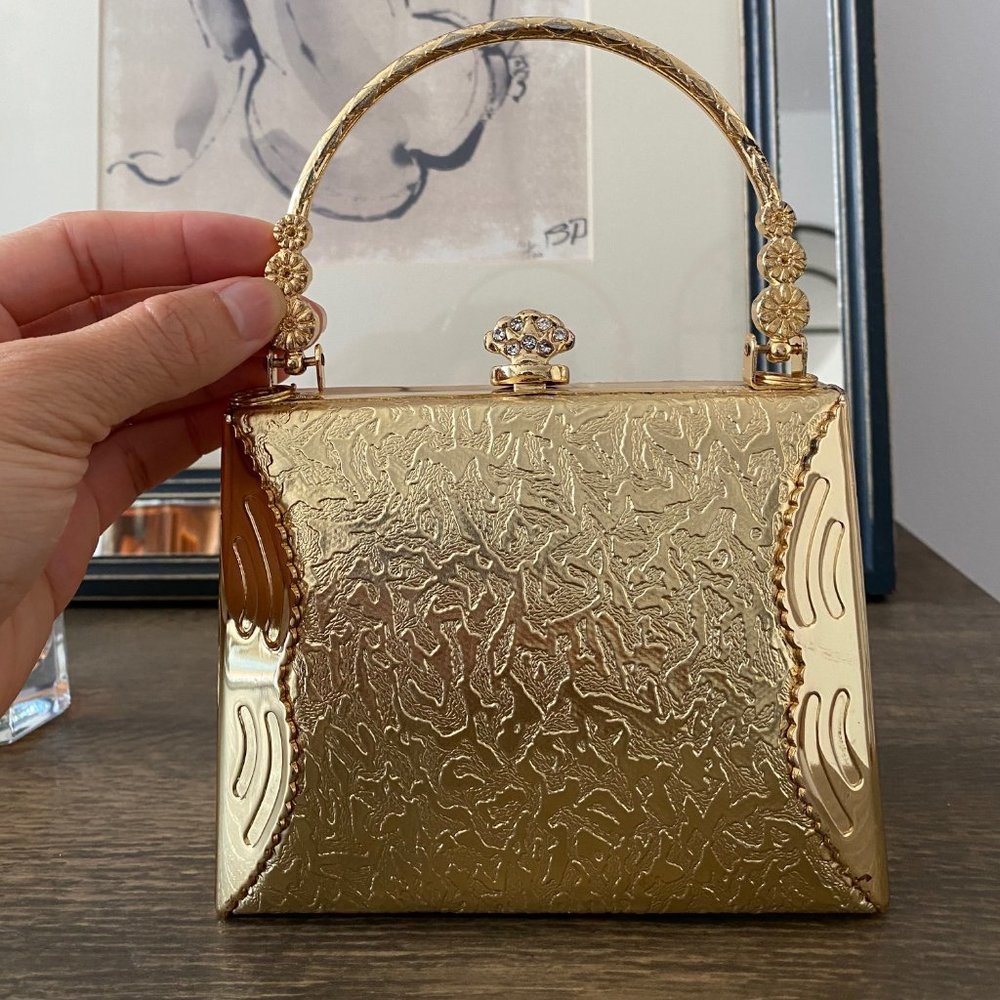 Vintage gold purse